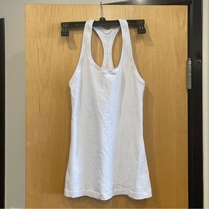 White Lululemon tank